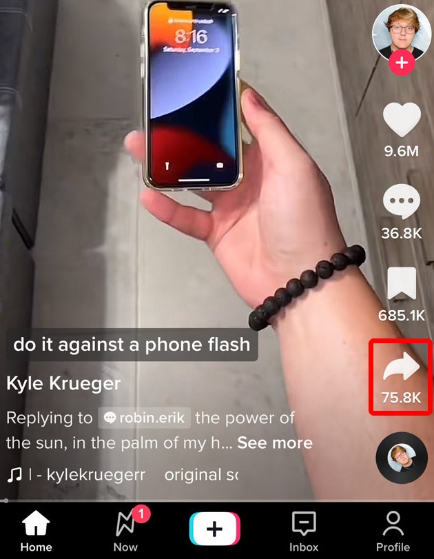 Find TikTok video